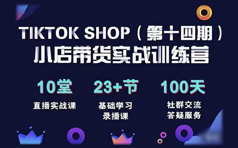 TikTokShop全球店带货训练营第14期，出海抢占全球新流量，一店卖全球